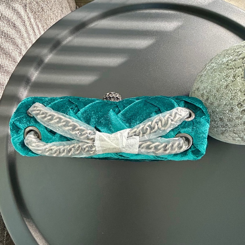 NEW! KURT GEIGER CROSSBODY BAG (TEAL) - Picture 5 of 9